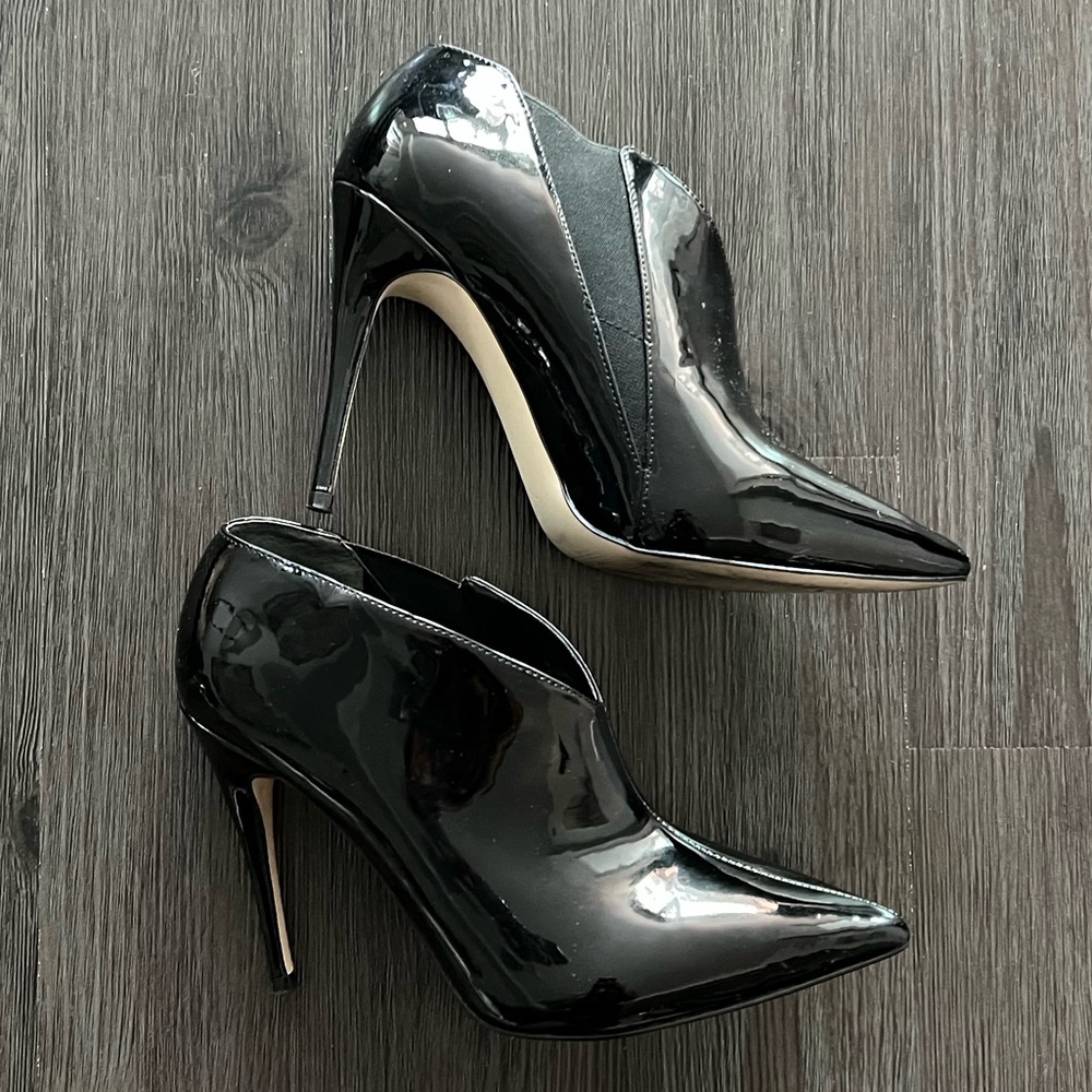Guess Patent Leather Booties